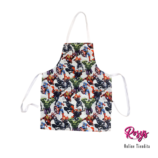 Avengers Kids Apron | Made By Rosy!