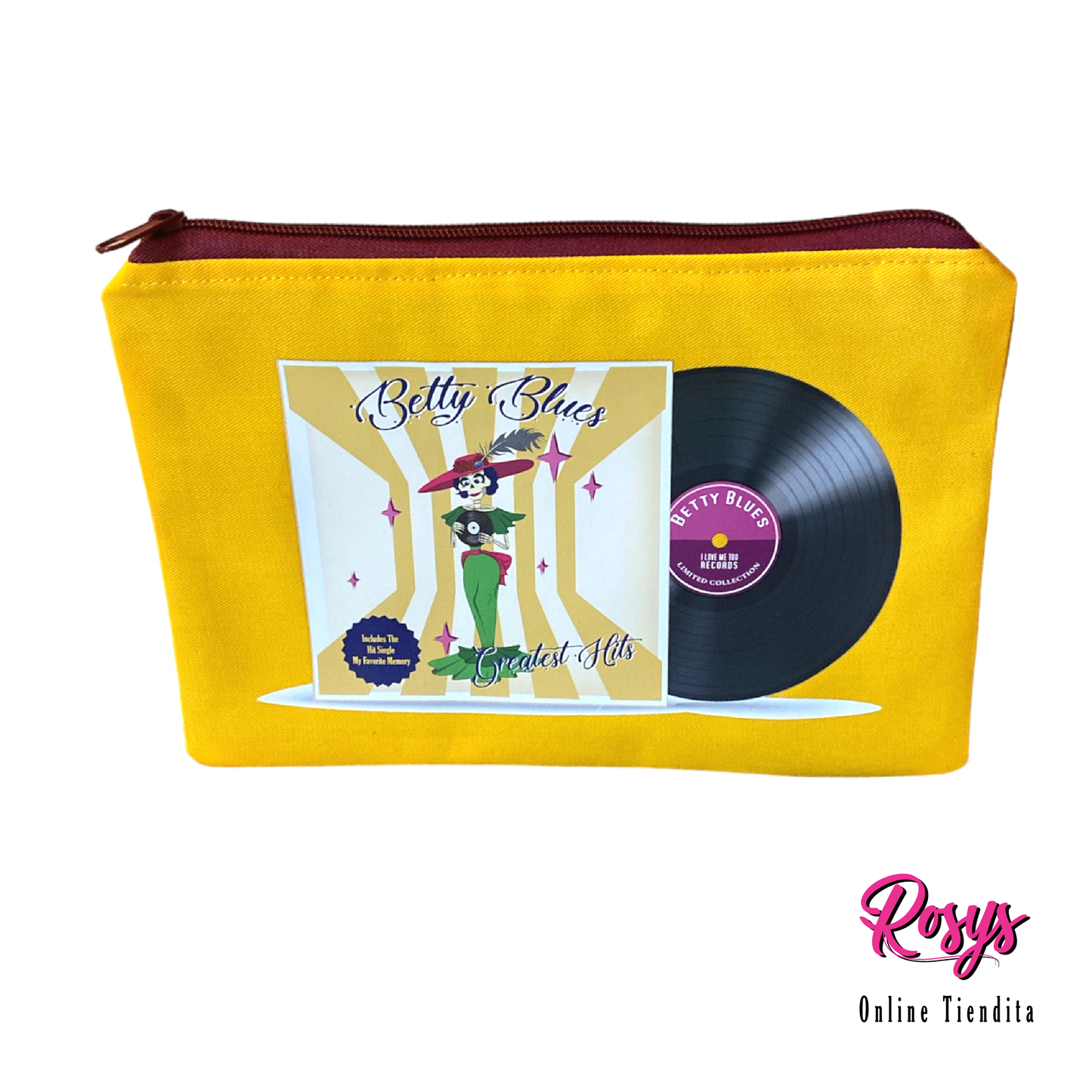 Betty Blues Greatest Hits Cosmetic Bag | Cosmetic Bags