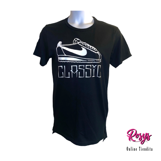 Women's Fitted Classic Shoes T-Shirt | Classic Shoes T-Shirt