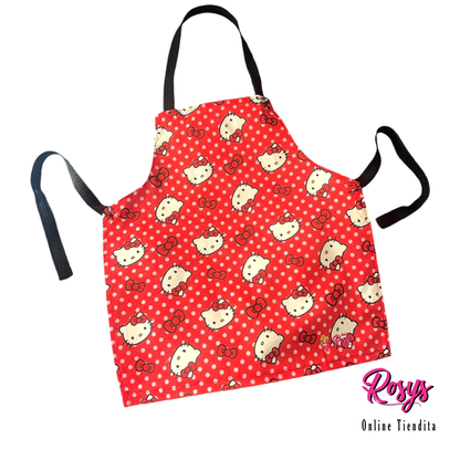 Hello Kitty Red Kids Apron | Kids Aprons | Made By Rosy!