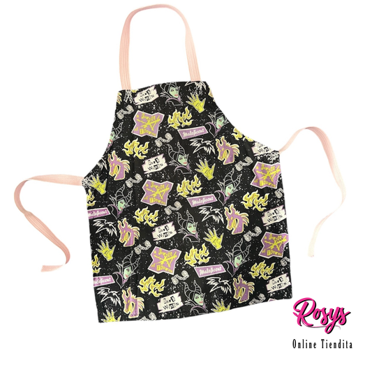 Maleficent Kids Apron | Kids Aprons | Made By Rosy!