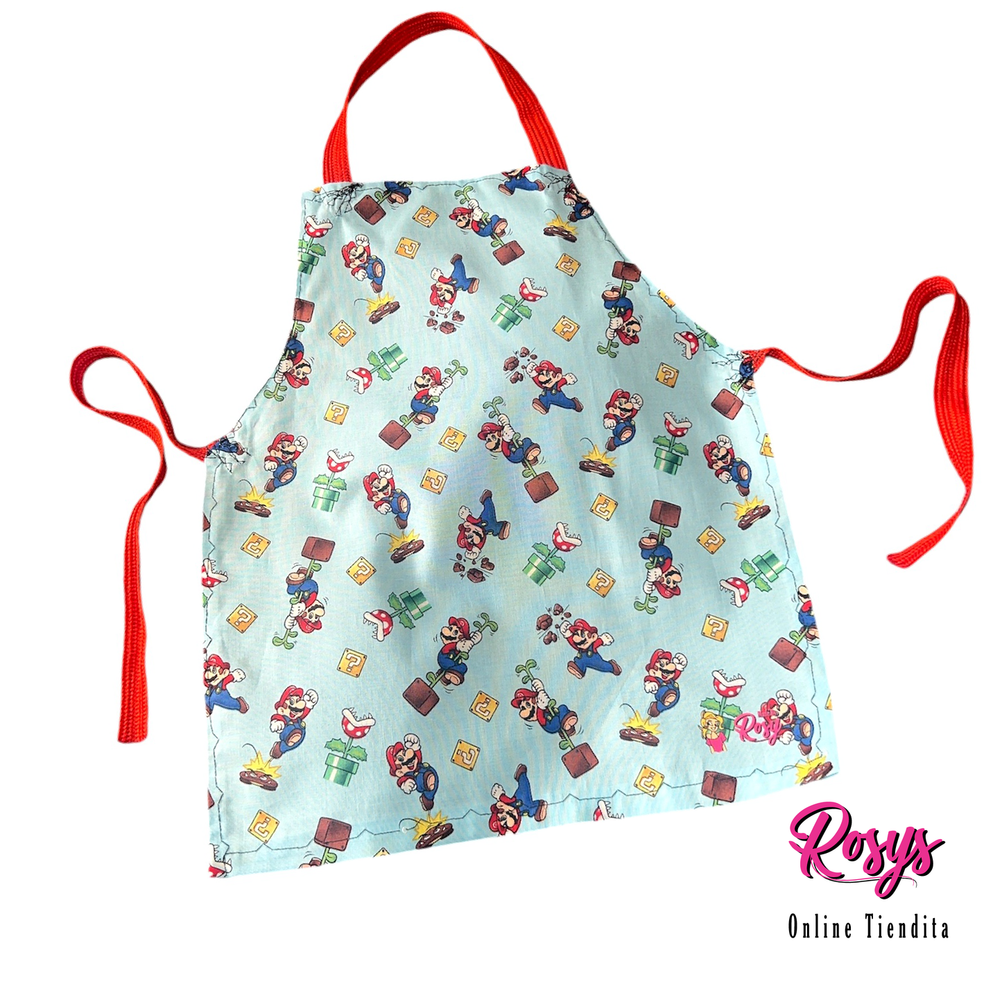 Mario Bros Kids Apron | Kids Aprons | Made By Rosy!