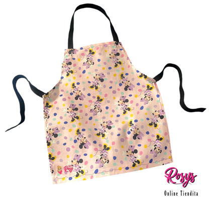 My Favorite Mouse Pink Kids Apron | Kids Aprons | Made By Rosy!