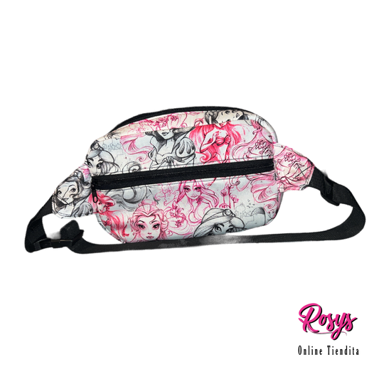 Princess Sketches Fanny Pack | Belt Bags | Made By Rosy!