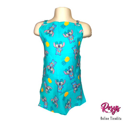 Stitch Pineapple Kids Apron | Made By Rosy!