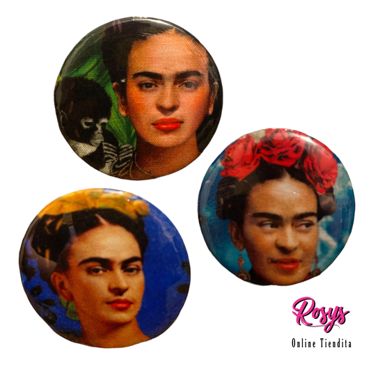 Living Like Frida Pin Back Button | Buttons