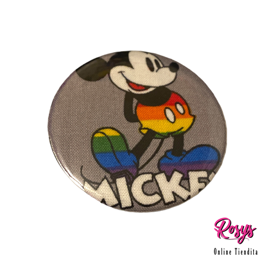 My Favorite Mouse Pride Pin Back Button | Buttons