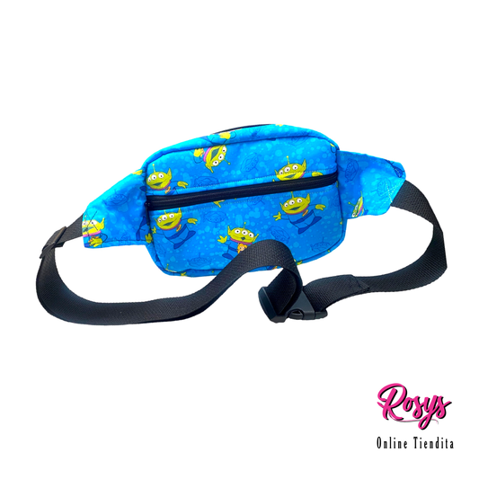 Glow In The Dark Aliens Belt Bag | Made By Rosy!