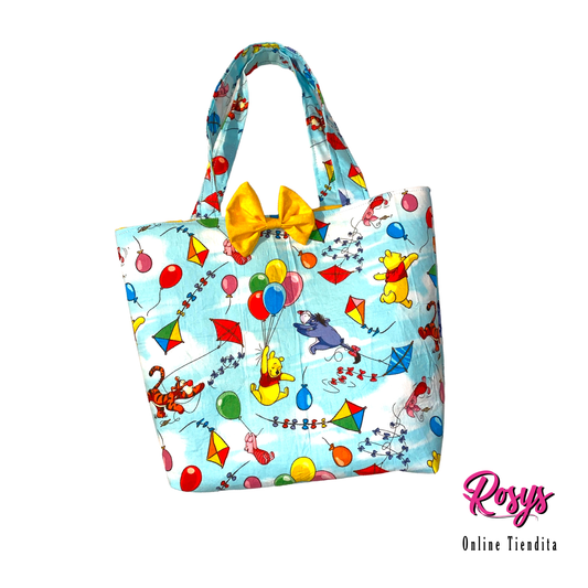 Let's Fly A Kite Tote Bag | Pooh Tote Bag